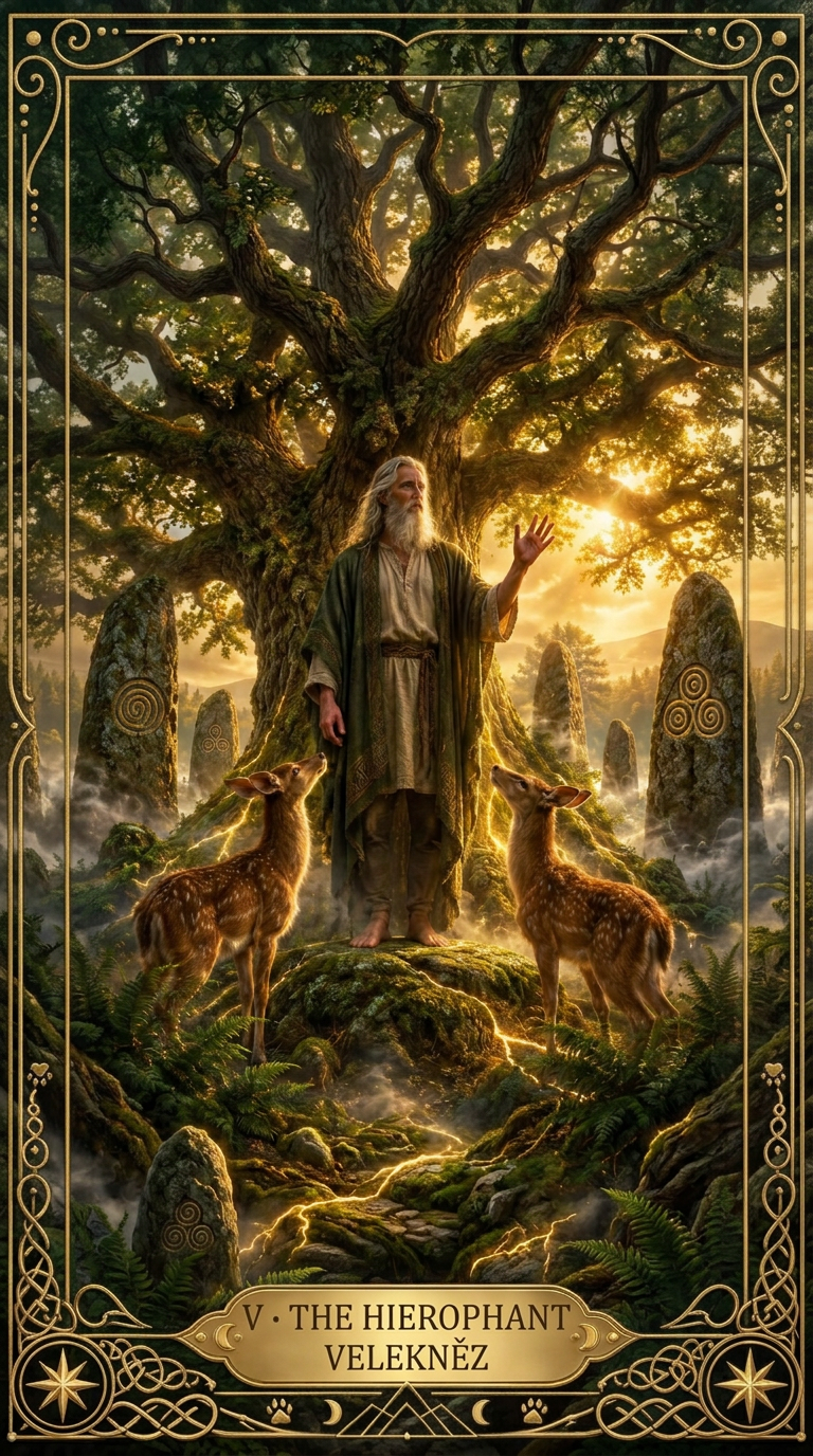 V · The Hierophant